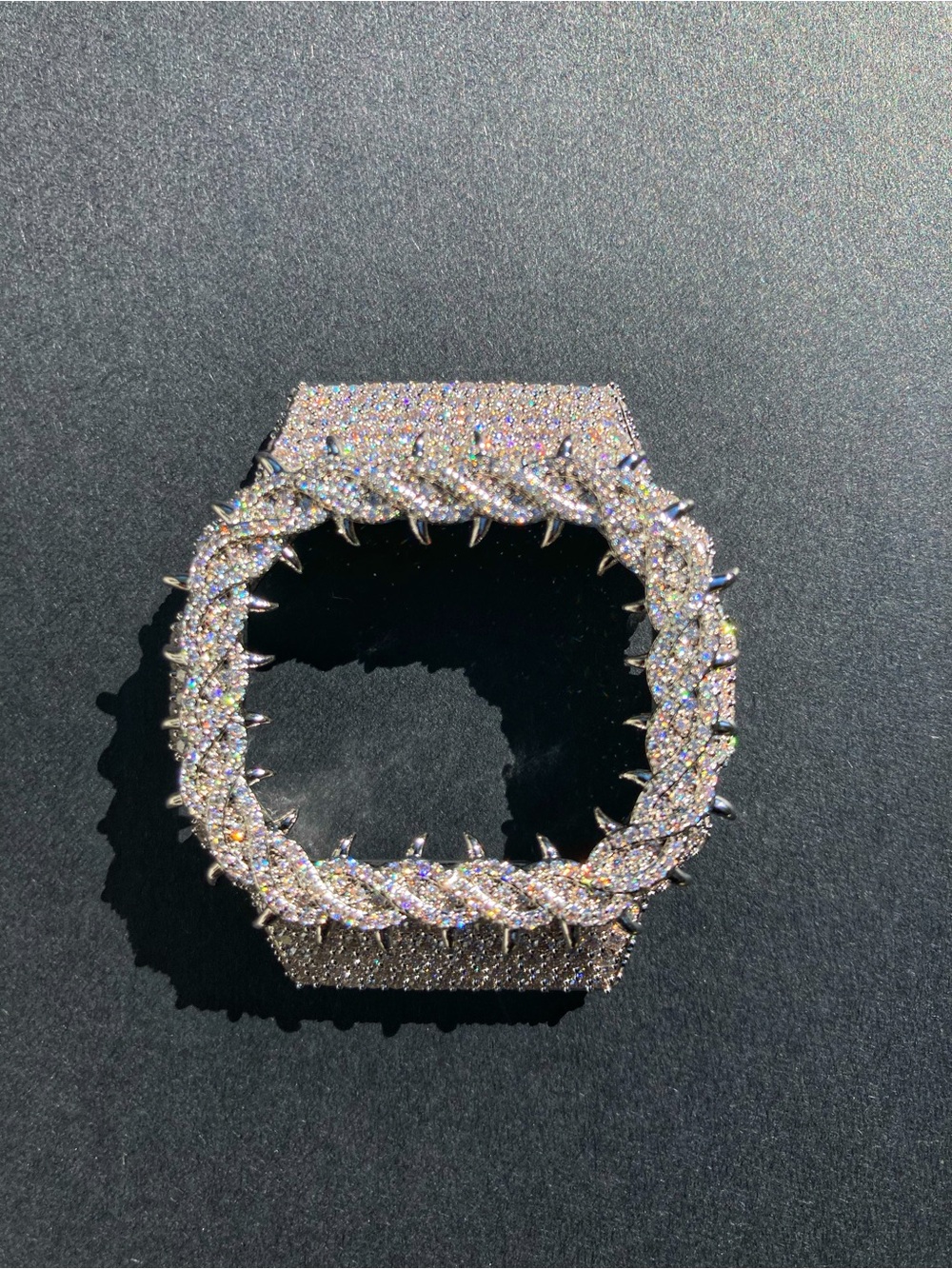 ✨ Moissanite G-Shock Upgrade Bezel 💎 GRA Certificate Included ✨